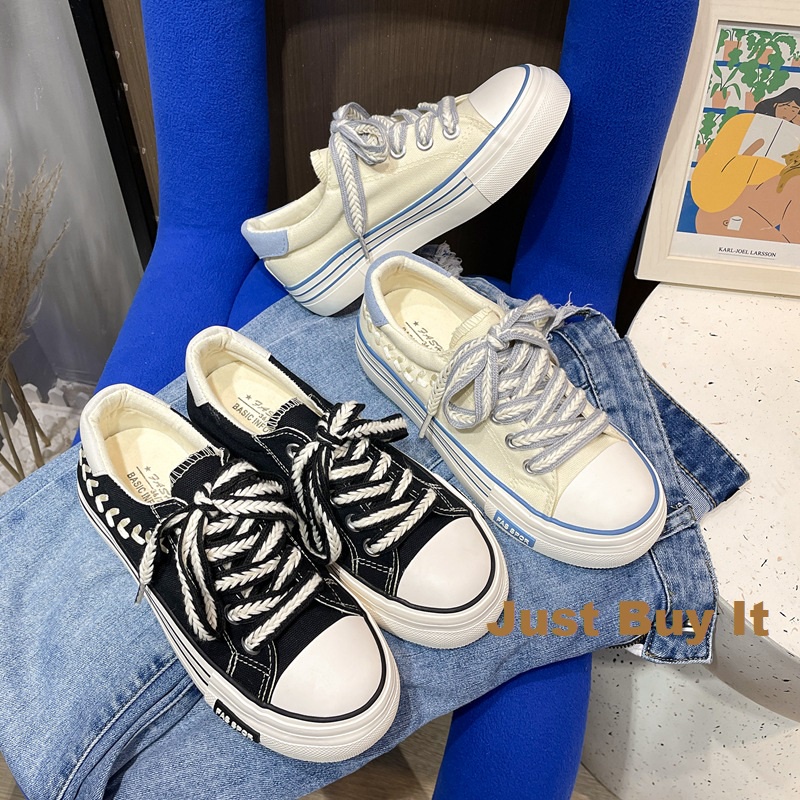 JBI-0258 Sepatu Wanita Canvas Import Original Sepatu Sneakers Kanvas Wanita Elegan Fashion Terbaru Quality Premium