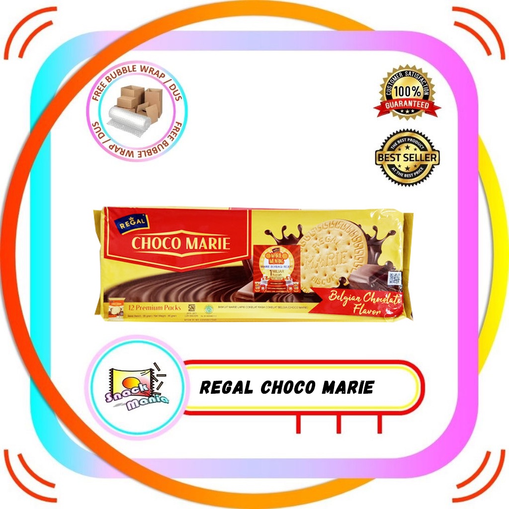 

Regal Biskuit Choco Marie Belgian Chocolate Coklat 96 gr