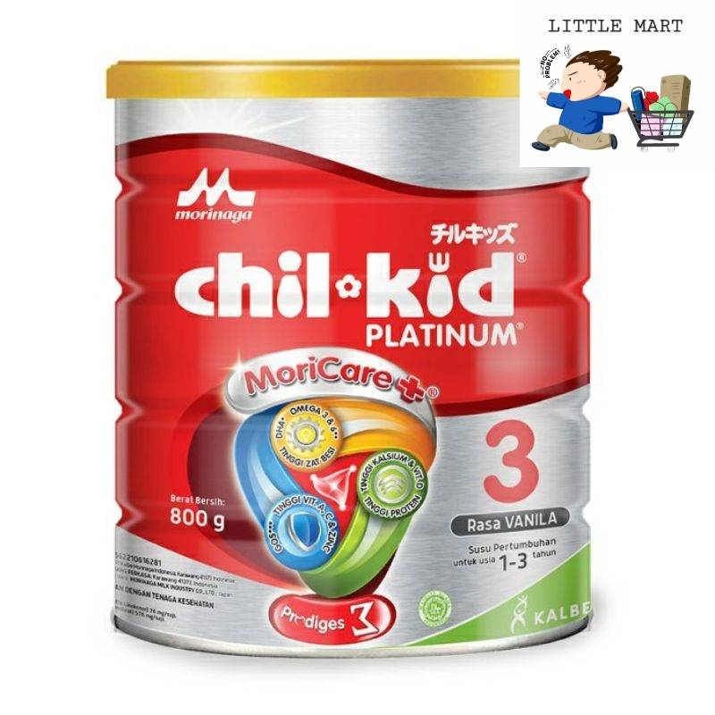 Morinaga Chil Kid Platinum 3 800gr VANILA