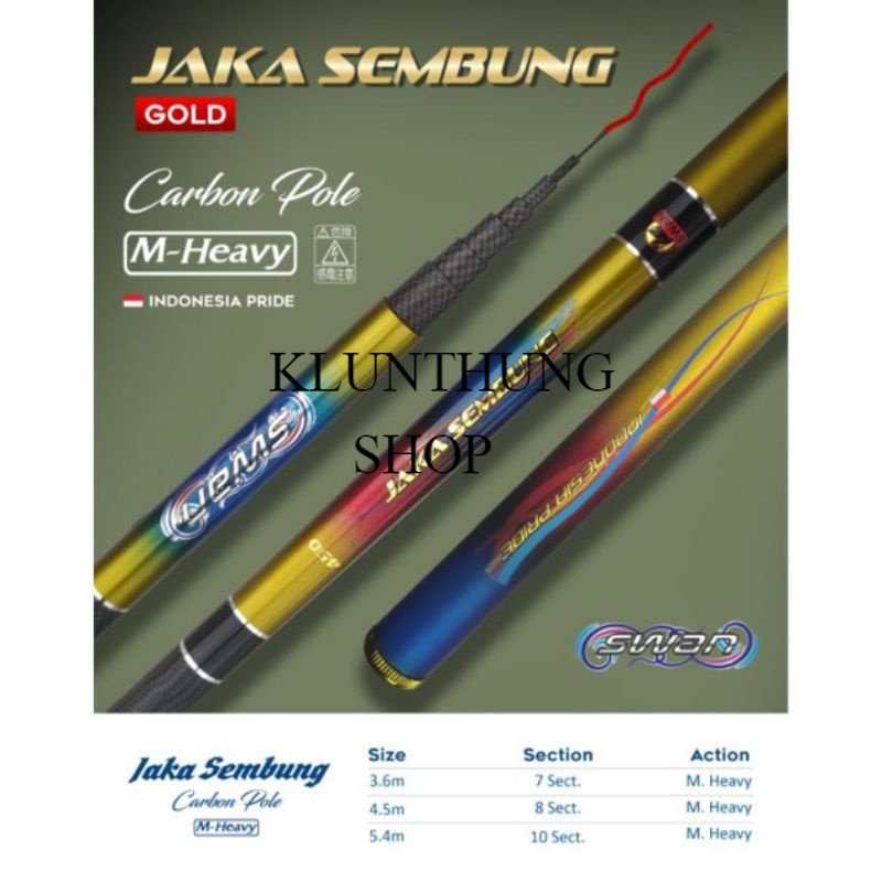 KLUNTHUNGSHOP JORAN TEGEK CARBON MURAH SWAN JAKA SEMBUNG 360 450 540 TEGEK CARBON MURAH MURAH LARIS 