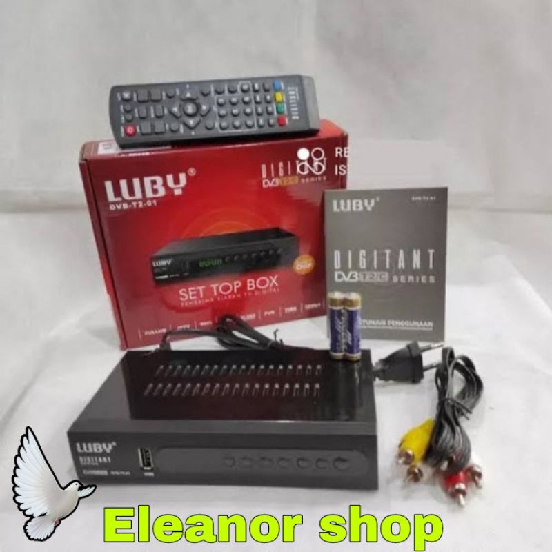 STB Set Top Box LUBY DVB-T2-02 Tv Digital Receiver