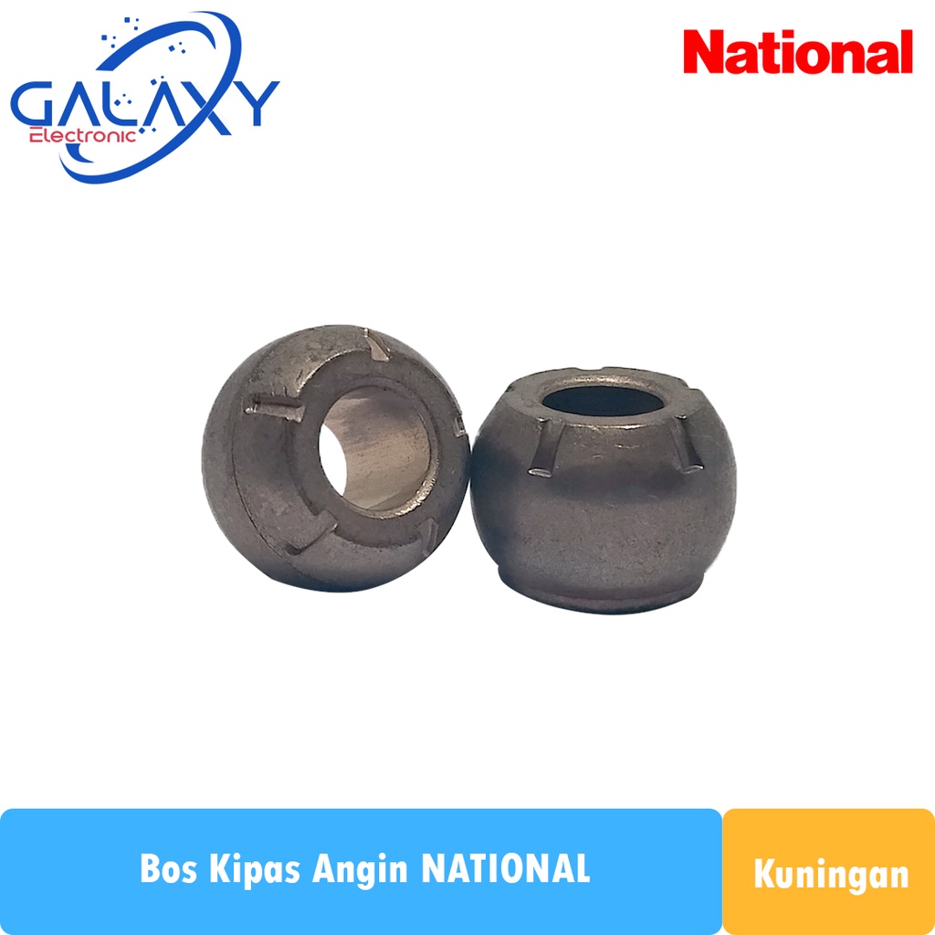 Boshing Kipas Angin 12-16 Inch NATIONAL Bahan Kuningan Bos Kipas Angin