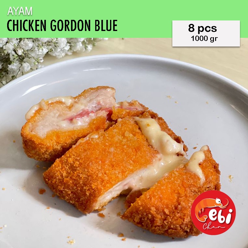 

Chicken Cordon Bleu 1 kg isi 8 pcs