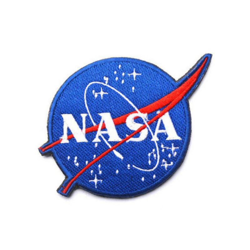 Bordir NASA Astronot Amerika Serikat Emblem Jaket Bomber Jeans Cosplay Tas Topi Anak Band Geng Motor