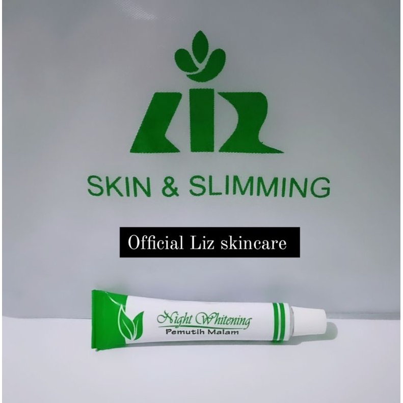 Lis skincare night whitening salep