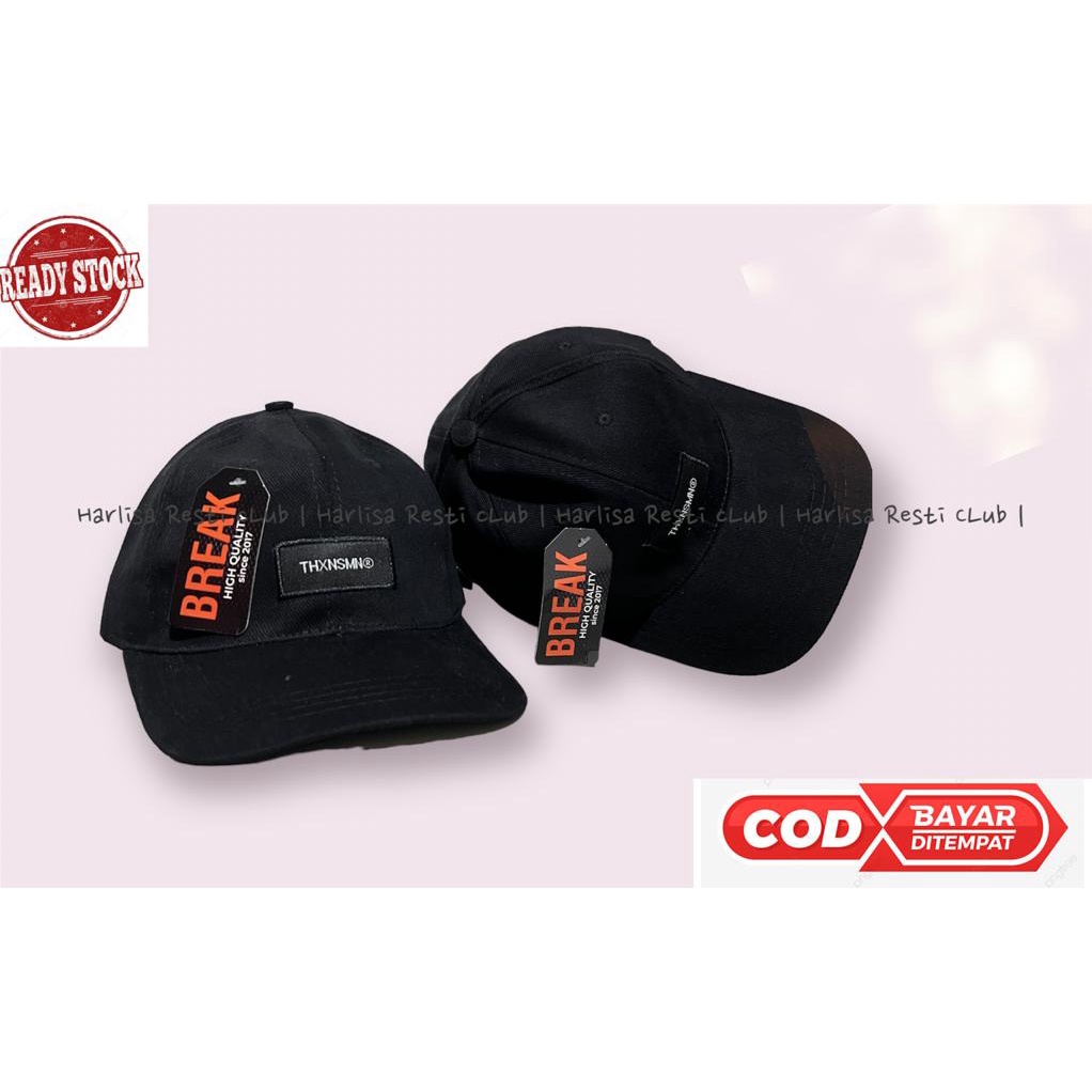 TOPI DISTRO PRIA WANITA BASEBALL CAPS DISTRO ORIGINAL BORDIR THXNSMN BISA COD