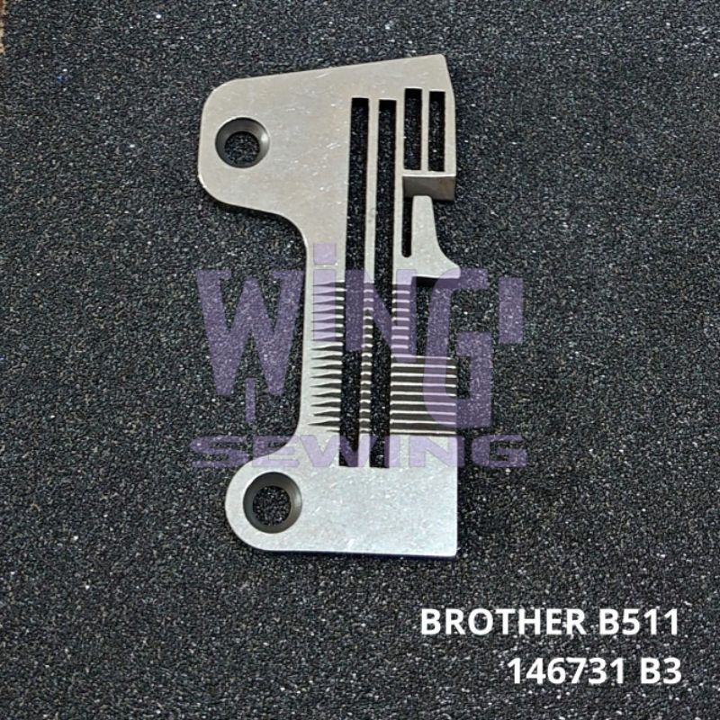 146731 BROTHER B511 Benang 3 Plat Mesin Jahit Obras Industri