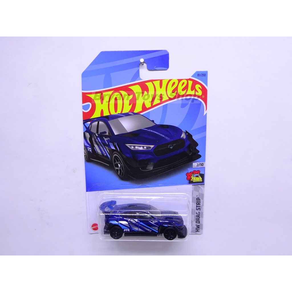 Hot Wheels Ford Mustang Mach-E 1400 Biru Navy