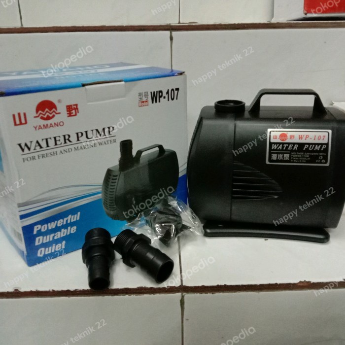 Pompa Air Yamano Wp 107 Naik 5 Meter Pompa Air Kolam Ikan Celup