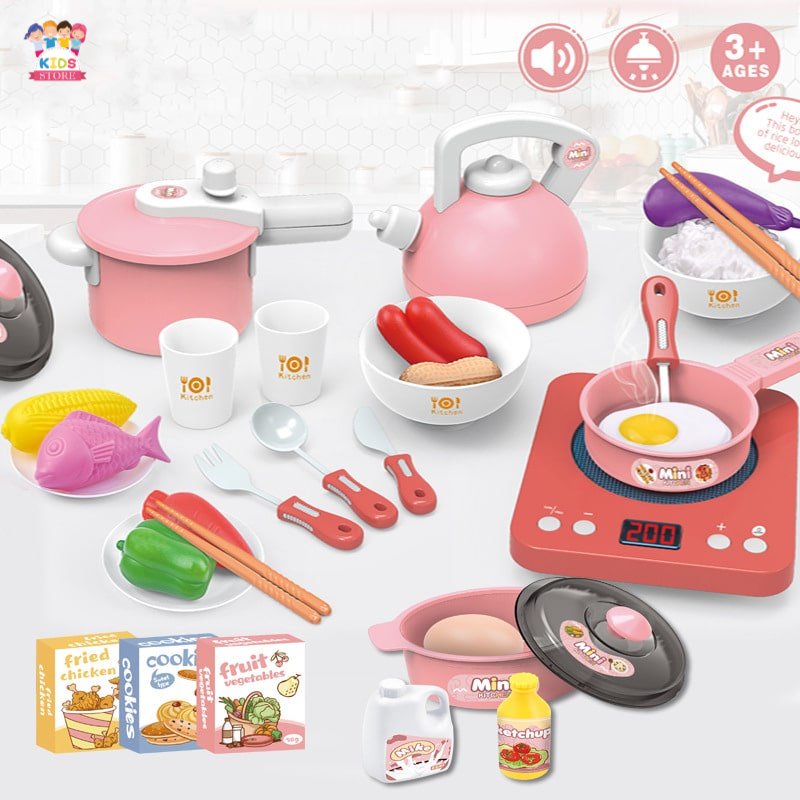 PlayHouse Anak Mini Kitchen Toys | Mainan Edukasi Anak | Mainan Masak Masakan Anak Perempuan Cewek