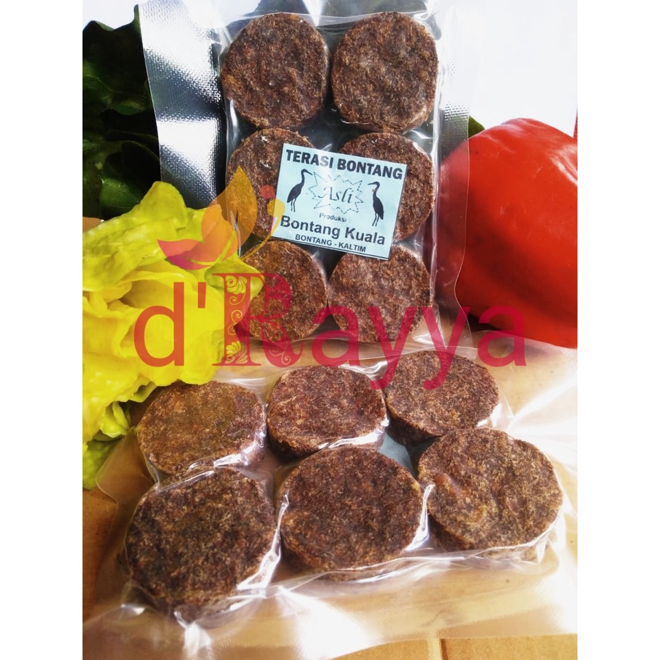 

TERASI UDANG ASLI BONTANG KUALA Sambal Gami Belacan Udang Rebon ISI 6 KEPING KECIL