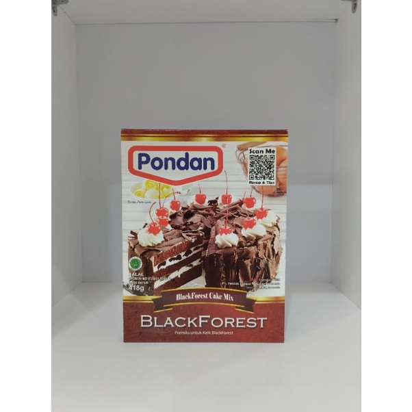 

pondan blackforest/blackforest instan/tepung premiks blackforest instan/pondan blackforest