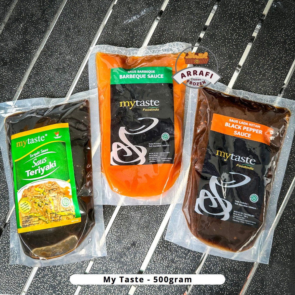 

Blackpepper Sauce 500 gr MY TASTE