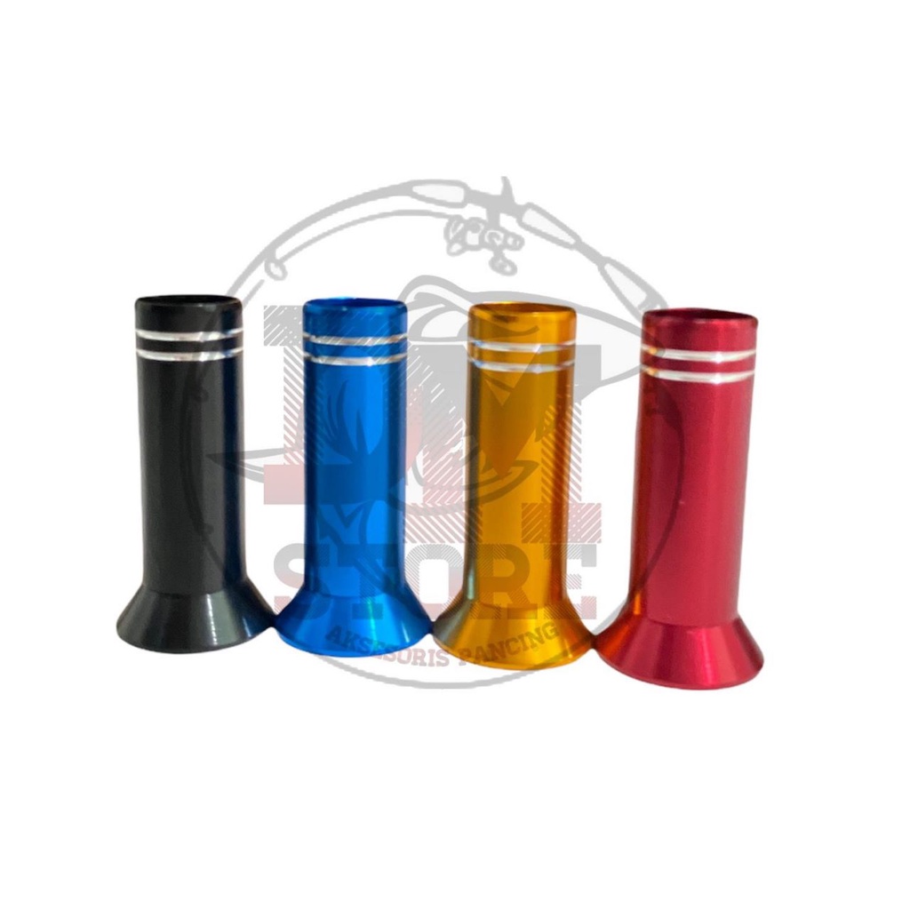 Lip tube pipe alumunium - wc ring reelseat joran