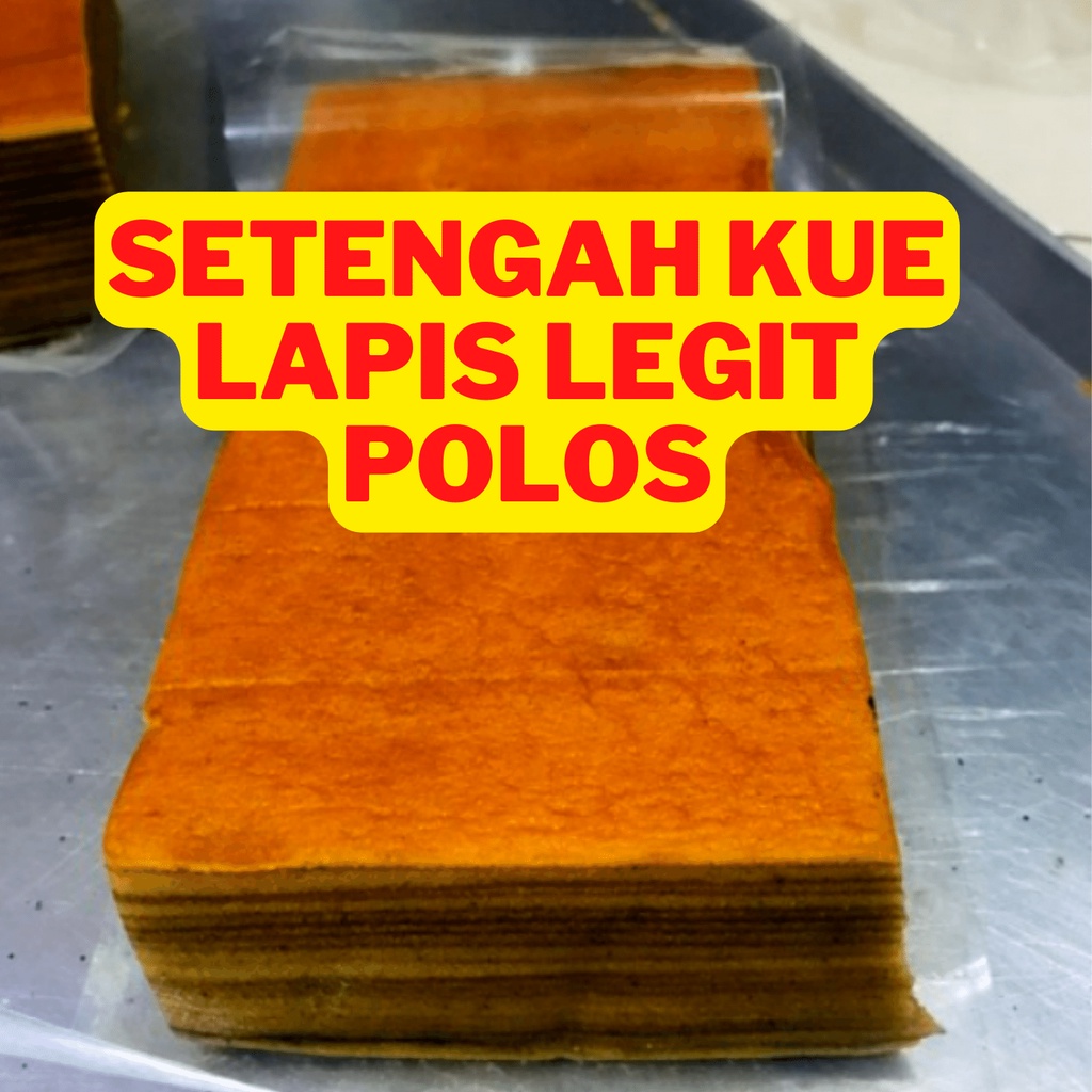 

Kue Lapis Legit Polos Wisman 20 x 10 MamaCakeYummy