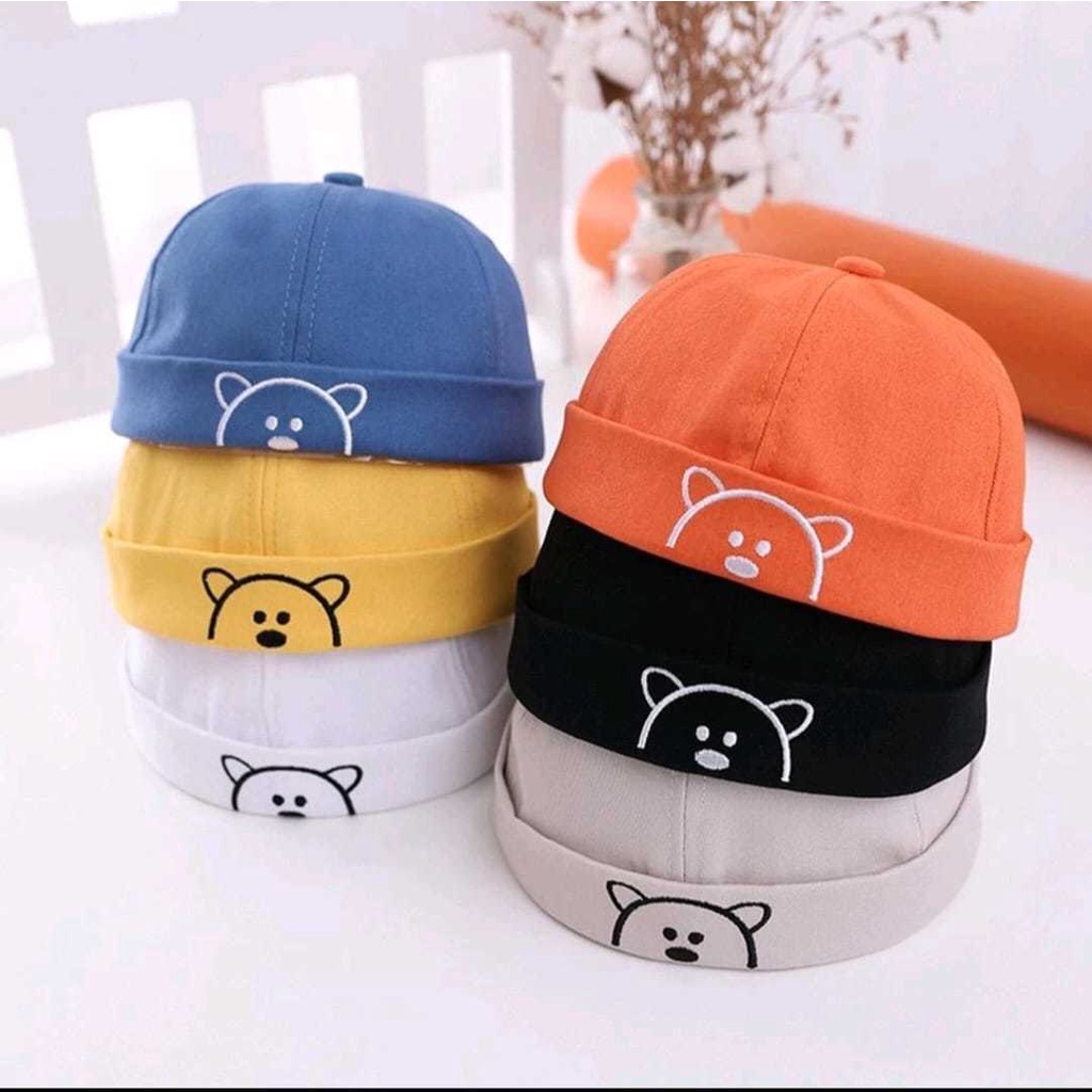 PECI BAYI USIA 5 BULAN SAMPAI 3 TAHUN TOPI MIKIHAT ANAK BAYI