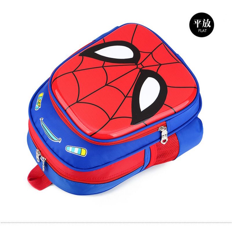 Tas Anak TK Paud TPA RA Raudhatul athfal Ransel punggung Taman Kanak-Kanak laki-laki superhero motif 3D usia dini Balita 1-6 tahun