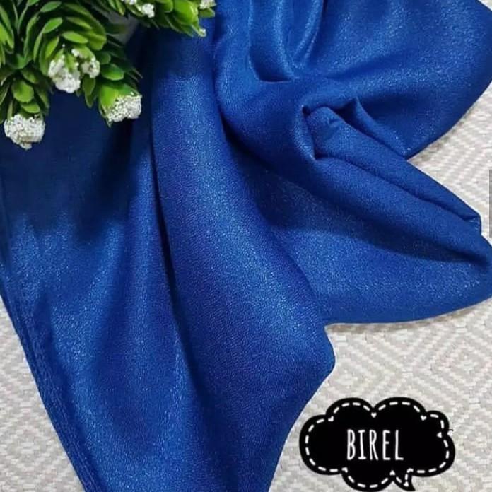 [COD] Hijab Segi Empat ANSANIA Shinar Glamour Biru Elektrik NidaHF "SRI.08Ja23e"