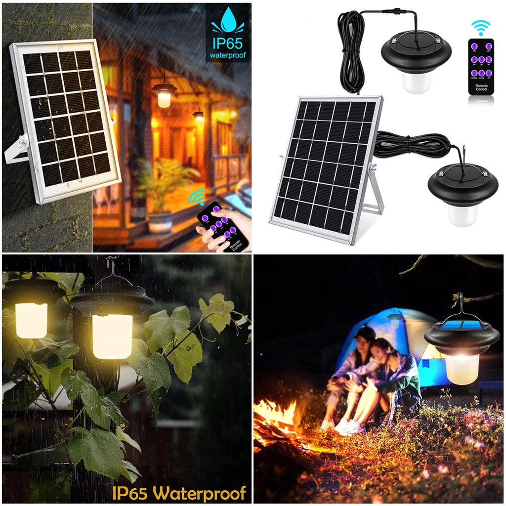 Solar Light / Led Light Cell / Lampu Surya / Lampu Gantung REAL 6W