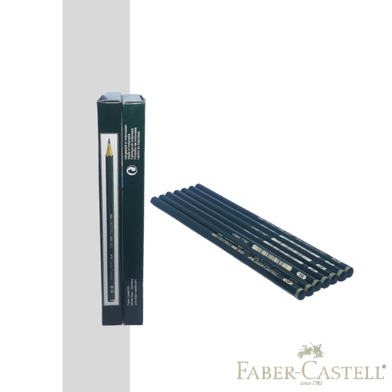 

FABER CASTELL - 9000 2B - Pensil Tulis Komputer Ujian (1 Pack, 12pcs)