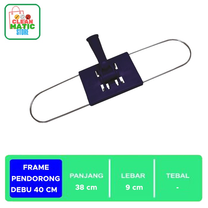 Ktmstore Frame Pendorong Debu 40 cm Dust Mop 214518 CleanMatic