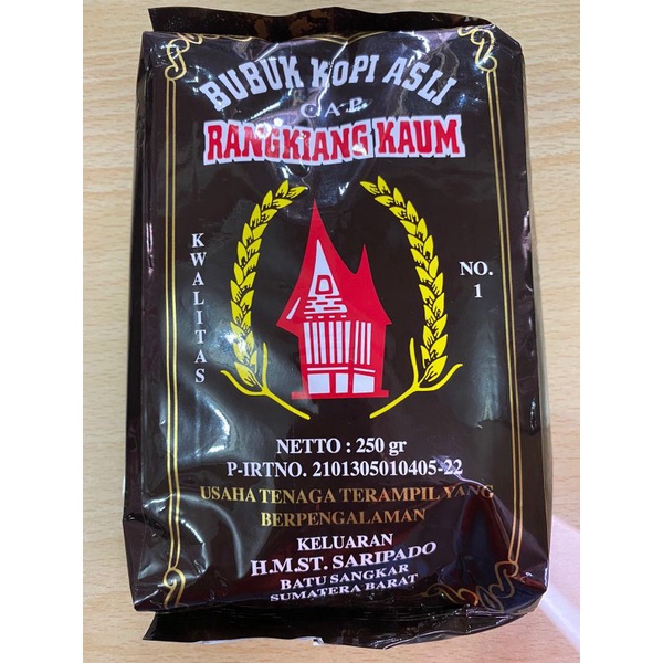 

kopi Rangkiang Kaum Asli Batu Sangkar Sumatra Barat