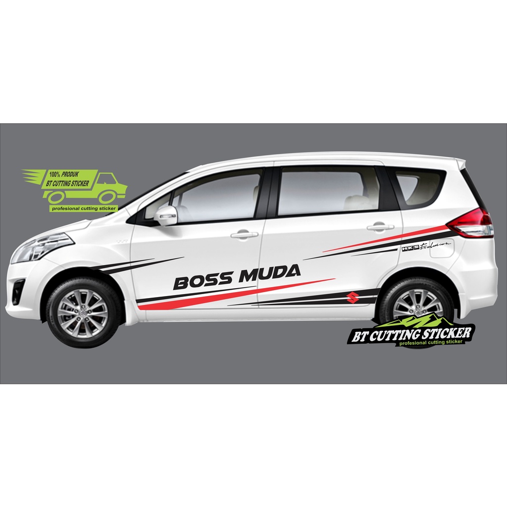 STIKER MOBIL ERTIGA STICKER MOBIL ERTIGA STIKER SUZUKI ERTIGA STICKER MOBIL ERTIGA STIKER BOSS MUDA