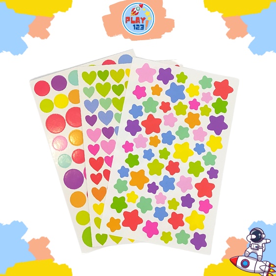 

[PLAY.123] Sticker Reward / Stiker / Mainan Edukasi