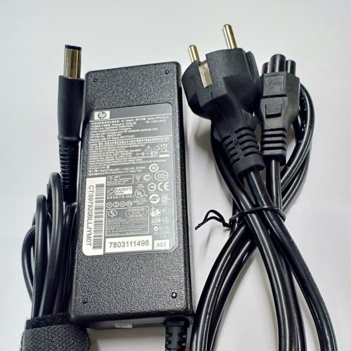 Adaptor Charger Original Laptop HP Compaq 19V-4.74 90W Jarum