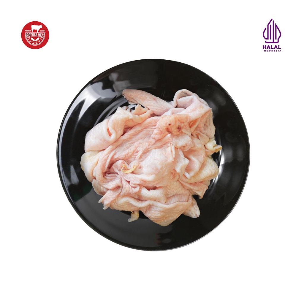 Kulit Ayam Frozen, Halal