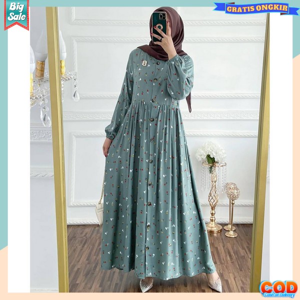 Gmis Muslimah Polos Games Cewek Cantik Dres Wnta Premium Games Jumbo Mewah Gsmis Kondangan Pesta Baj