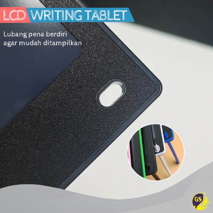 COD Drawing Writing Tablet 8.5&quot; Papan Tulis LCD Anak Dewasa Board writing pad P45 Board Digital Pad Edukasi Pen Gambar Easy Writting 8,5&quot; Tab untuk Anak