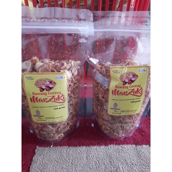 

Bawang goreng brambang goreng khas probolinggo kemasan pouch 125gram