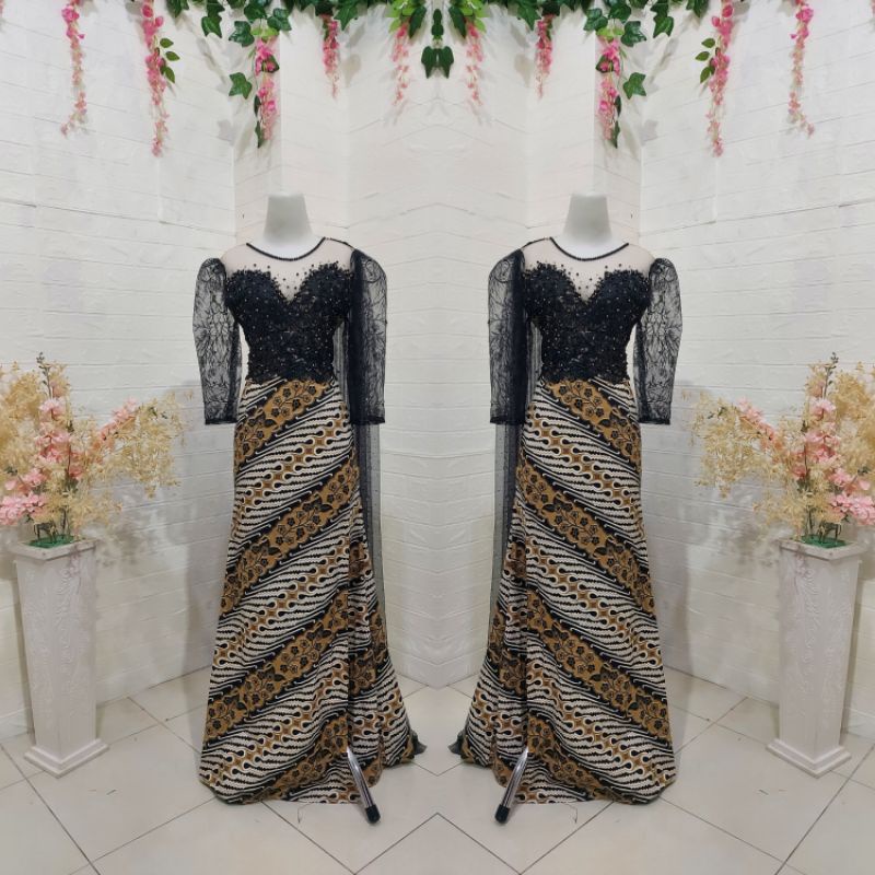 GAUN PESTA // GAUN DUYUNG BATIK STREET// GAUN SINGER