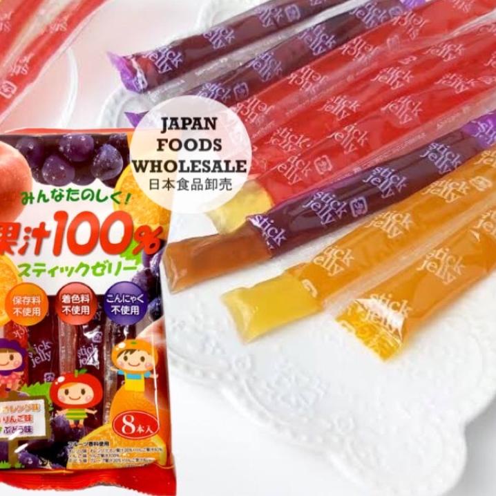 

kode2t7Sh Ribon Fruit Stick Jelly / cemilan impor / jelly stick / snack jepang