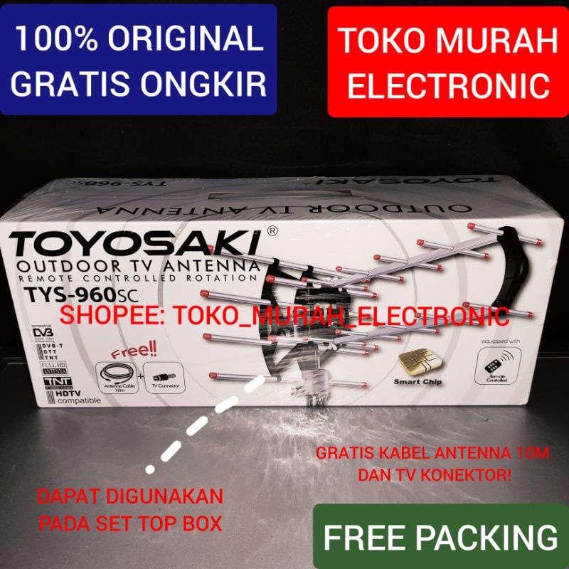 TME - Antenna Digital Toyosaki Original Antenna Tv Outdoor/Luar