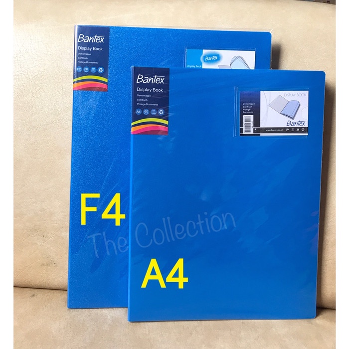 

Terlaris ✨ -60 pocket A4 Display Book 3147xx Bantex Clear Holder ATK0685BX- 2.1.23