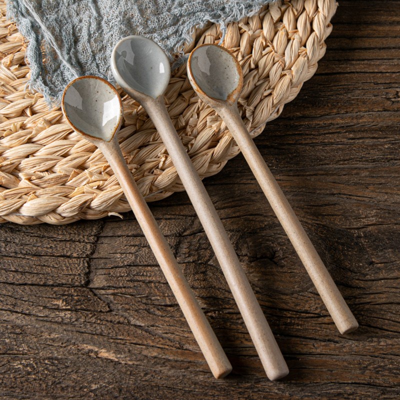 PF-IZUMI Ceramic Spoon - Sendok kopi keramik