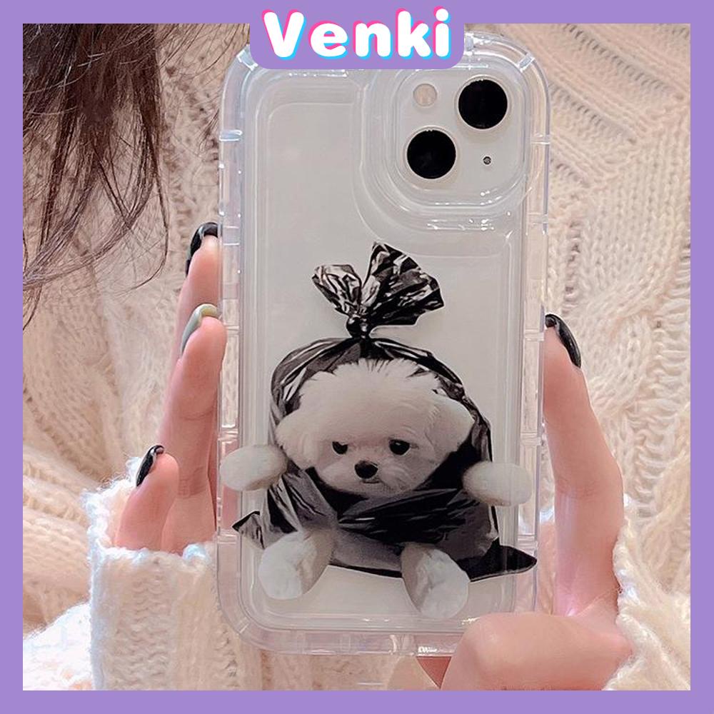 iPhone 14 Pro Max TPU Soft Jelly Airbag Case Cute Cat and Dog Clear Back Cover For Couples and Besties Camera Protection Shockproof For iPhone 14 13 12 11 Plus Pro Max 7 Plus X XR