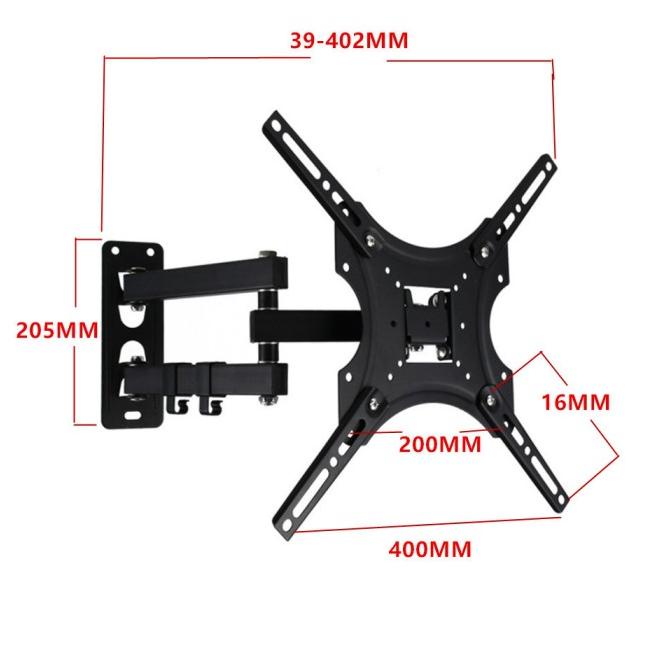 Telescopic Bracket TV Tilt Mount Pitch for 32-55 Inch 400 x 400 - X400 bagus-murah99 Ayo Beli