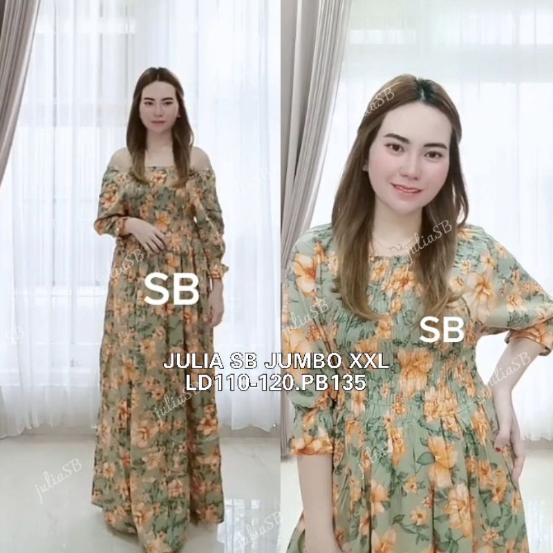 dress bali JULIA jumbo XXL canda jumbo baju wanita jumbo big size