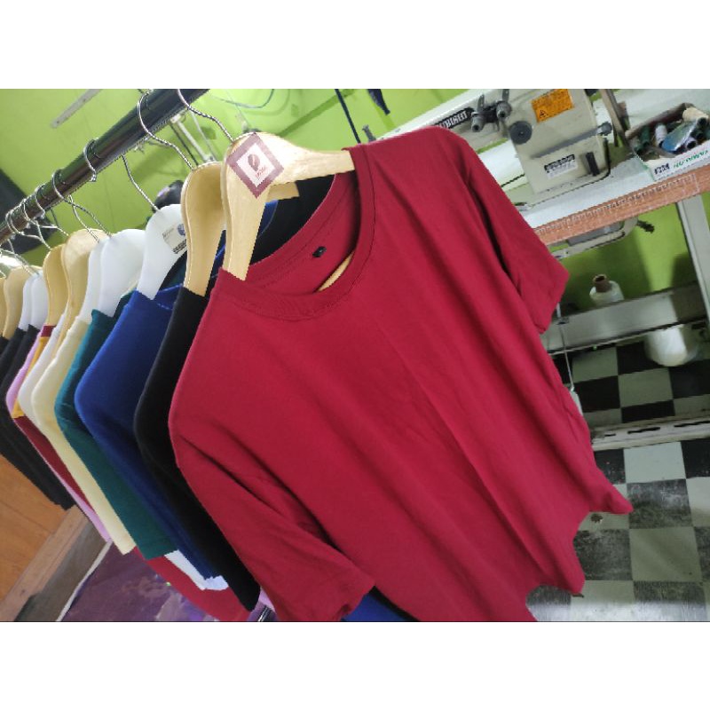 kaos polos cotton combed 30s bahaN KNITTO