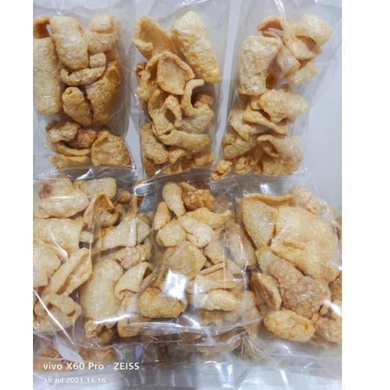 

Harga Murah ー Kerupuk kulit babi/cu jiu ca 50grm ✎
