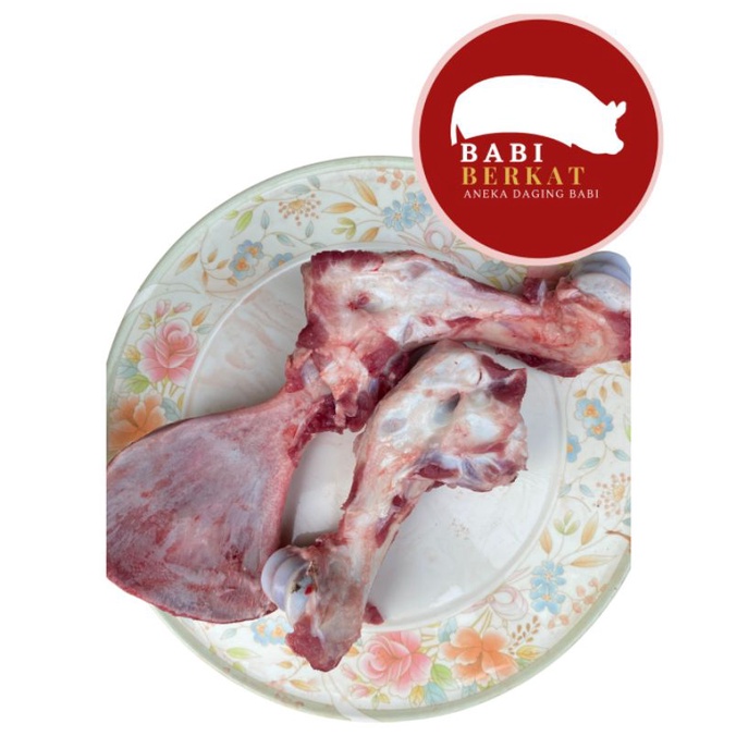

Babi Berkat - Tulang engkel Babi harga per pc Daging Babi CUK NYUK Pork Pig