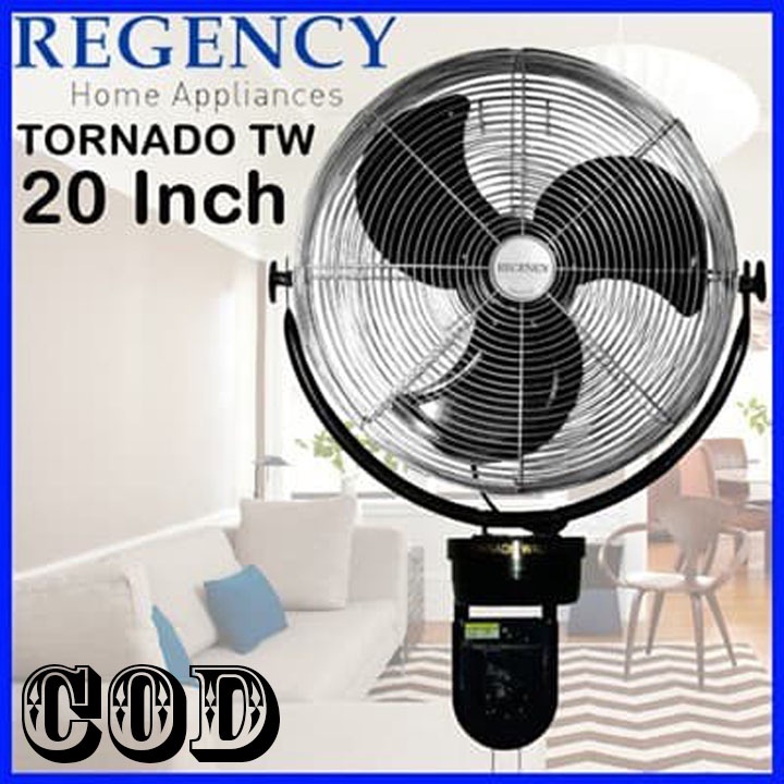 PROMO Regency Kipas Angin Dinding 20 inch Tornado Regency TW-20 BERGARANSI RESMI