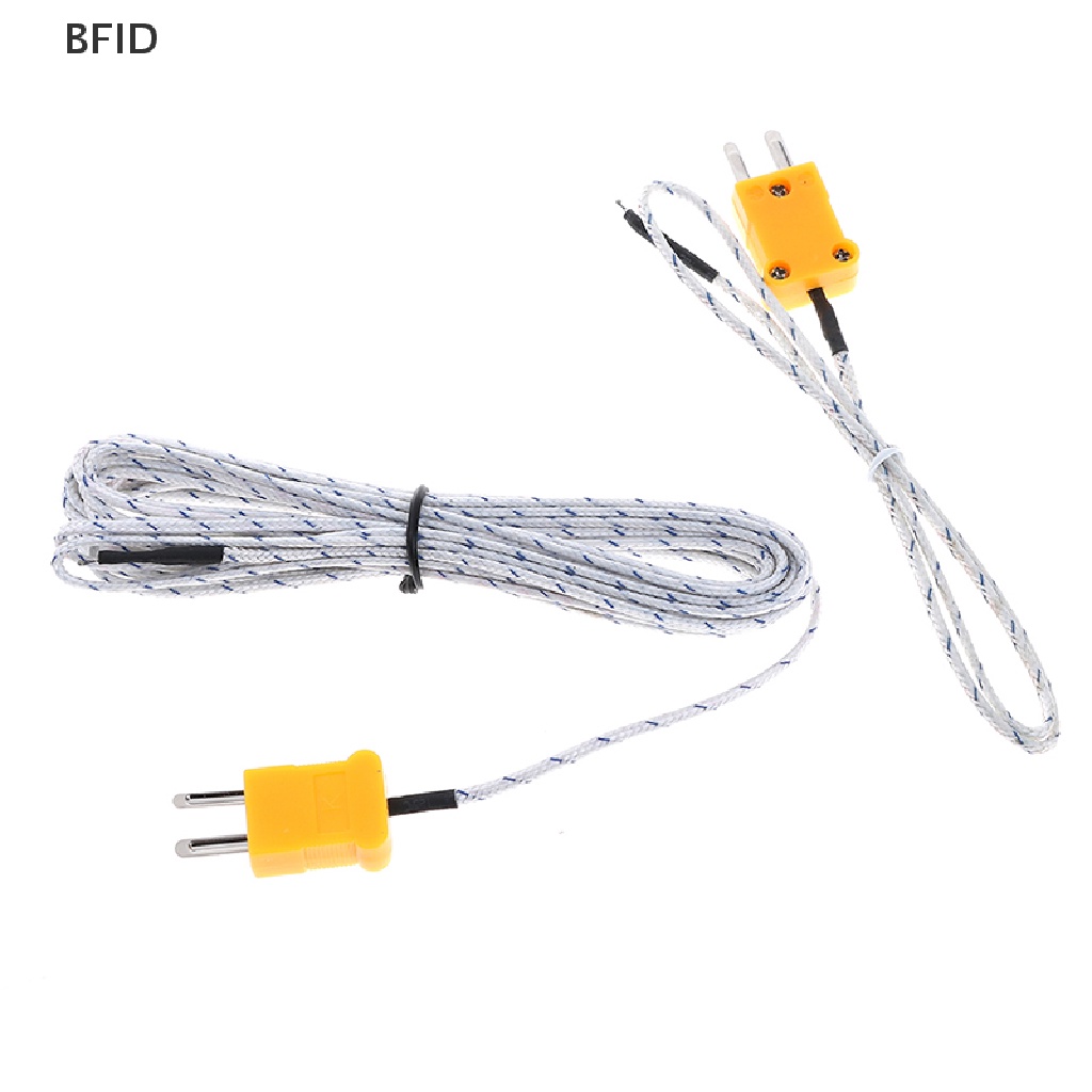 [BFID] 1pc Kabel probe thermocouple sensor Suhu Tipe K Kawat 0.5/4m [ID]