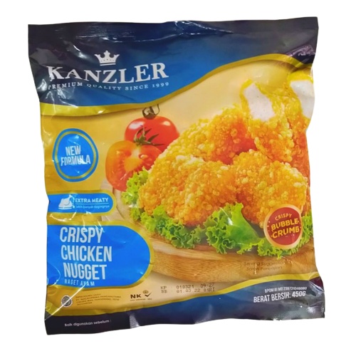 

Kanzler Naget Crispy 450gr Instant Sameday Ready Musi