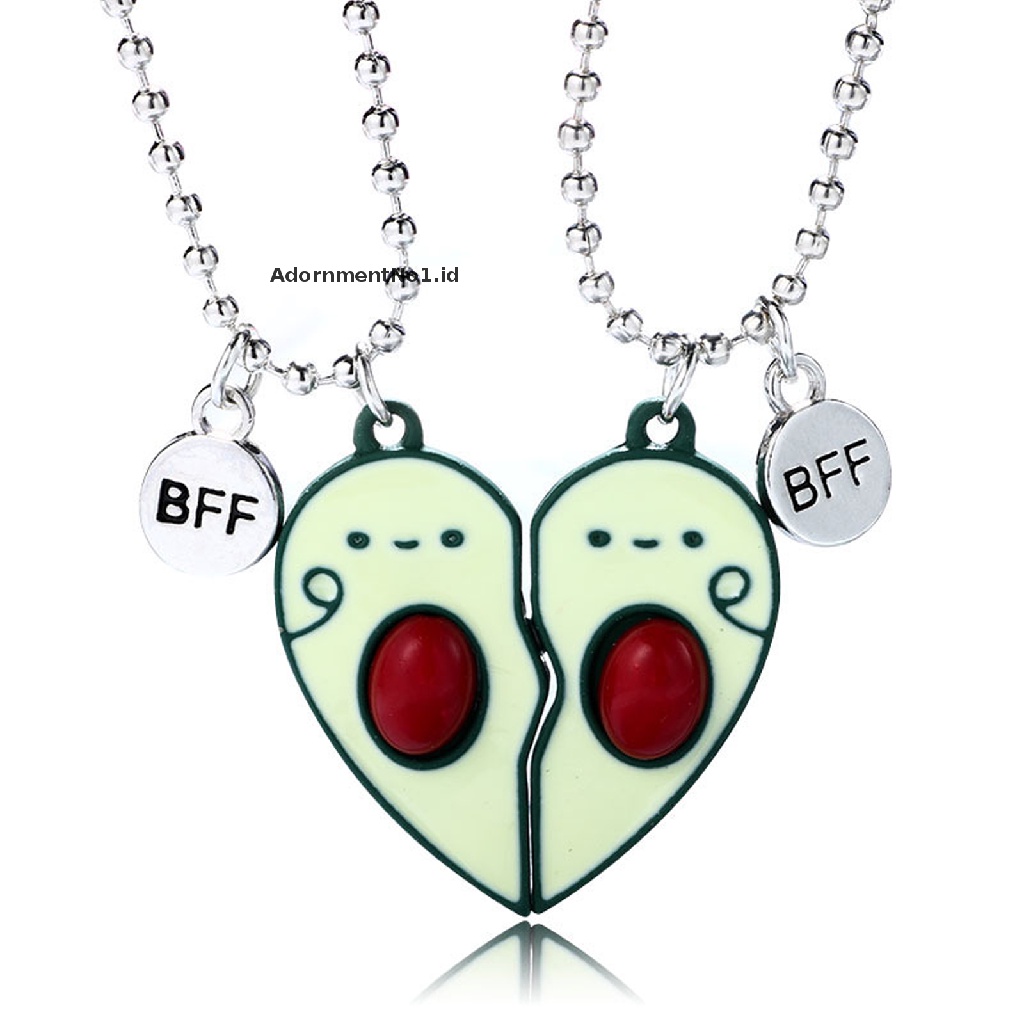 [AdornmentNo1] Kalung Anak Sepasang Alpukat Kalung Besi attract good friend BFF Nec [ID]