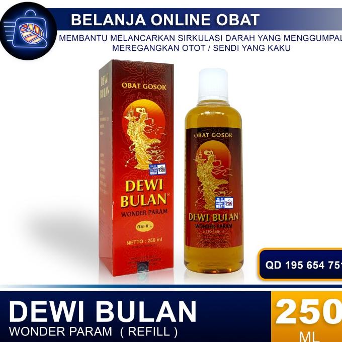 OBAT GOSOK DEWI BULAN 250ML // Minyak gosok nyeri otot dan sendi JUAL