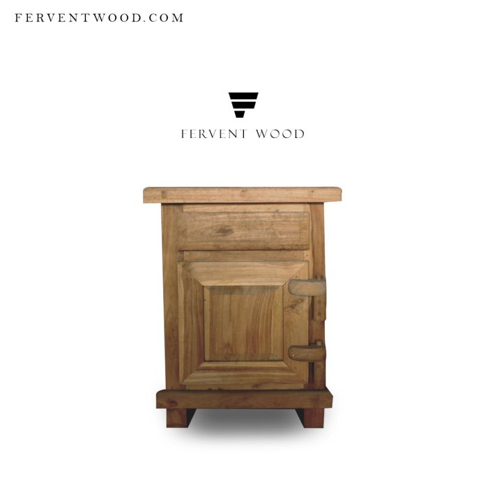 Nakas klasik minimalis kayu jati